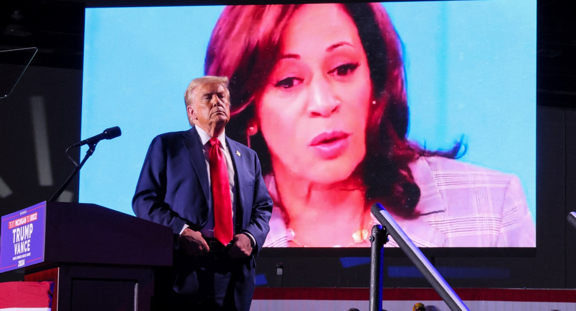 Donald Trump y Kamala Harris, elecciones en Estados Unidos. Fotos: Reuters