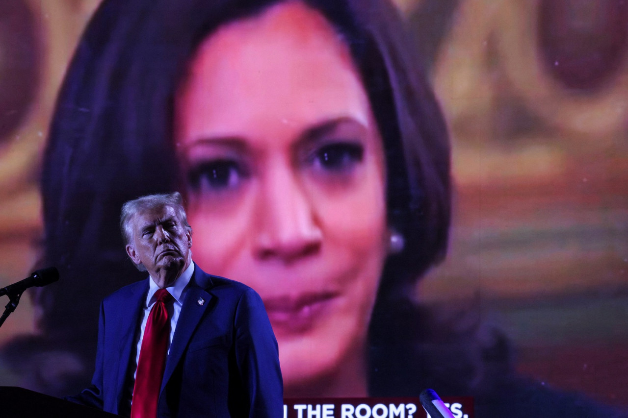 Donald Trump y Kamala Harris, elecciones en Estados Unidos. Fotos: Reuters