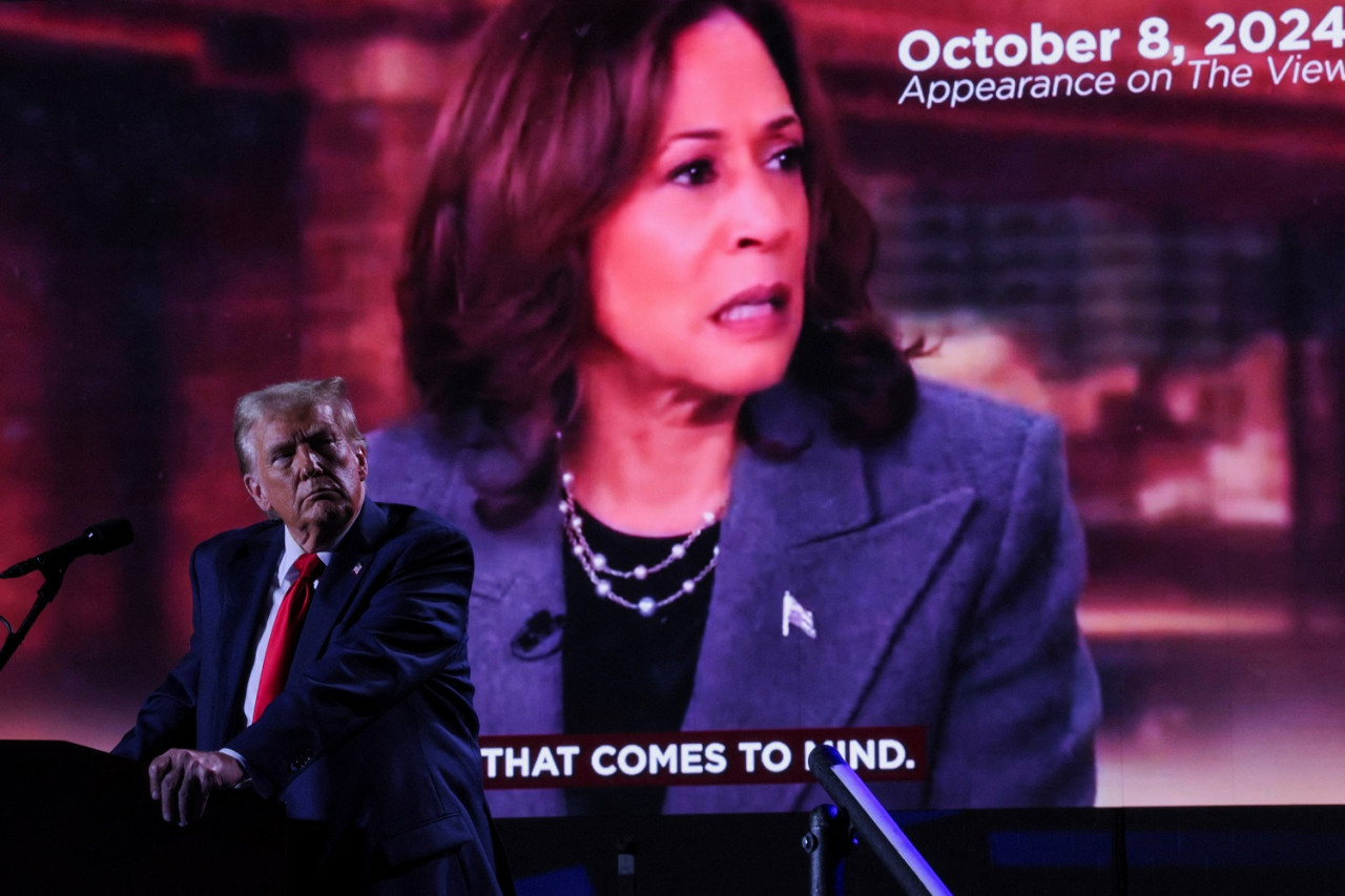 Donald Trump y Kamala Harris, elecciones en Estados Unidos. Fotos: Reuters