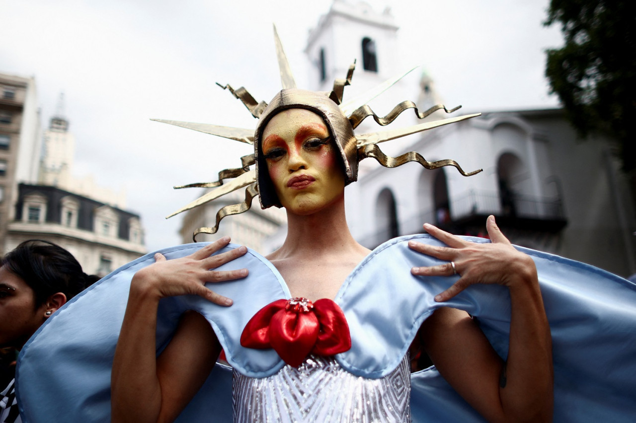 Marcha del Orgullo 2024. Foto: Reuters