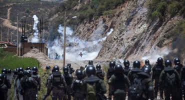 Crisis en Bolivia. Foto: Reuters