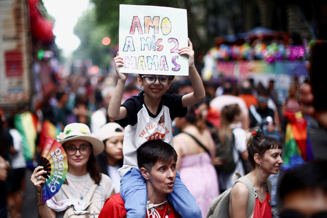 Marcha del Orgullo 2024. Foto: Reuters