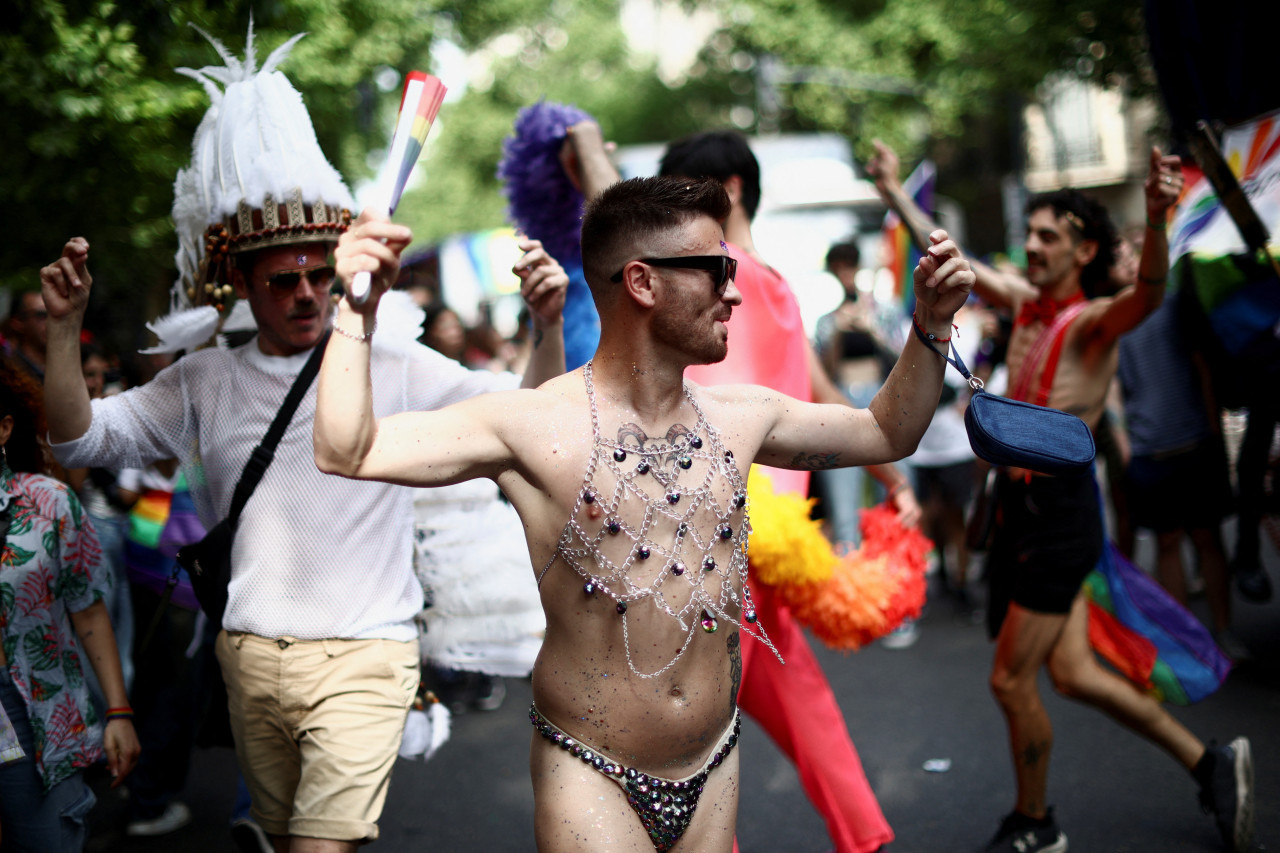 Marcha del Orgullo 2024. Foto: Reuters