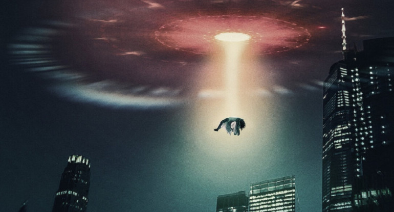 "Abducción extraterrestre en Manhattan". Foto: Gentileza Netflix.