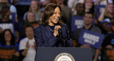 Kamala Harris, vicepresidente de Estados Unidos. Foto: Reuters.