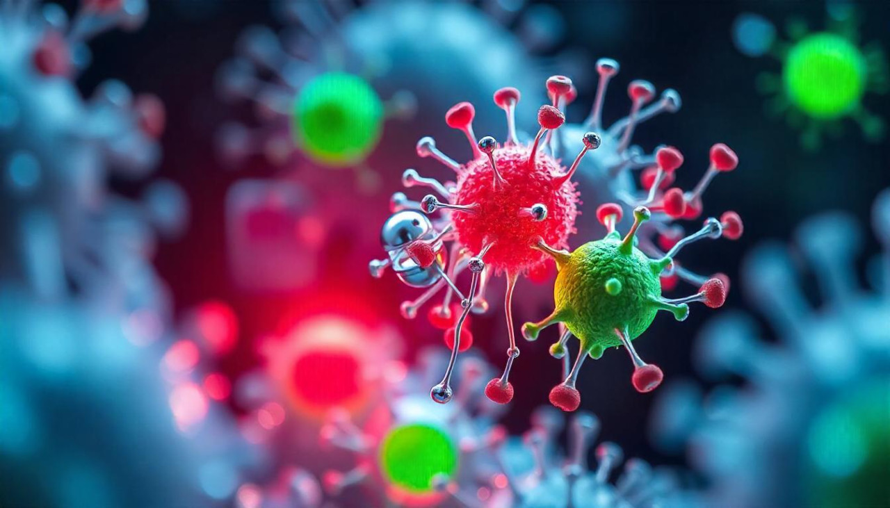 Nanorobots que eliminan el cáncer. Foto: IA de Freepik