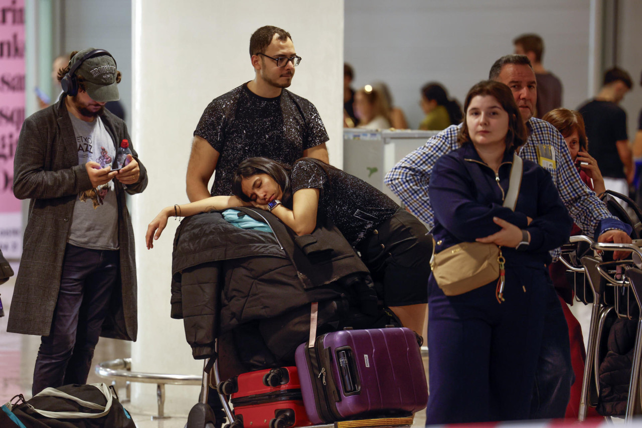 Vuelos cancelados en España. Foto: EFE.