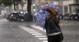 Lluvia e inundaciones en Barcelona. Foto: EFE.