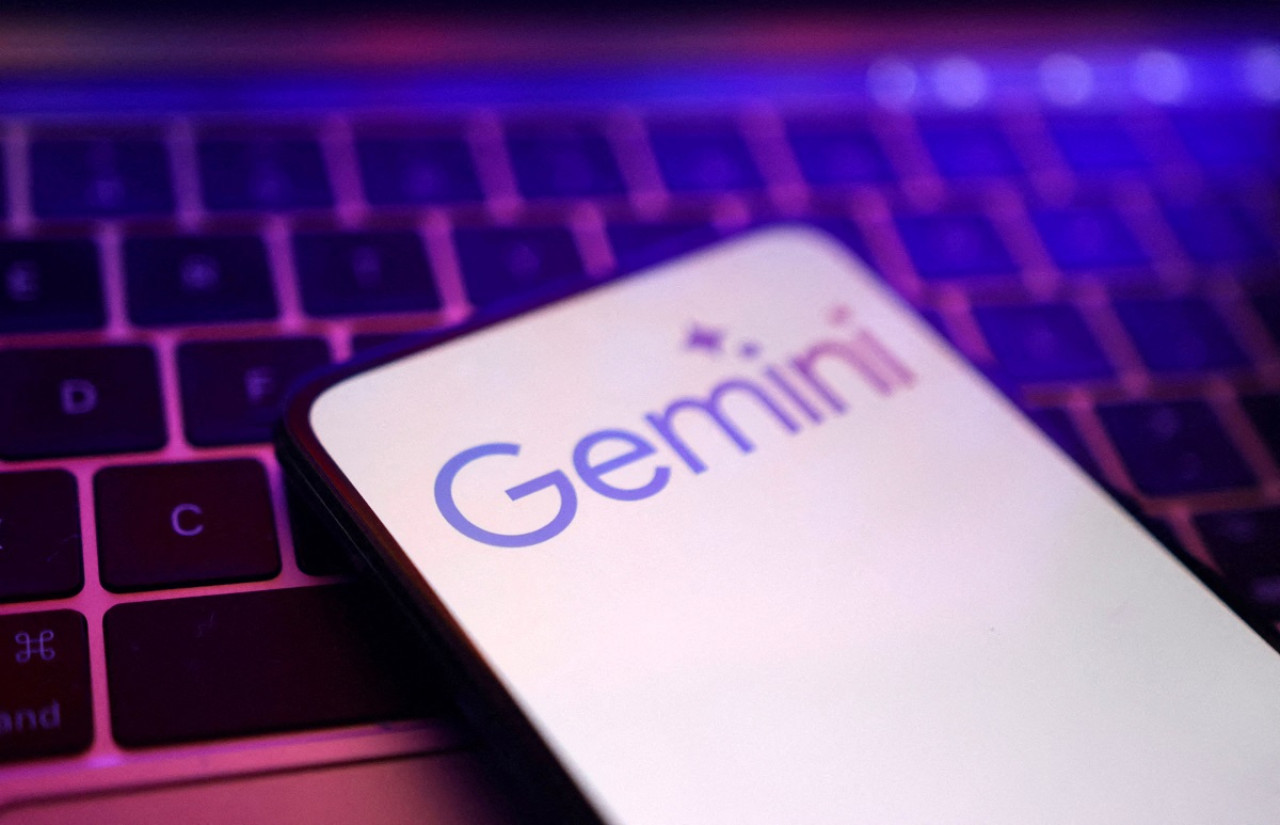 Gemini; Google; inteligencia artificial. Foto: Reuters.