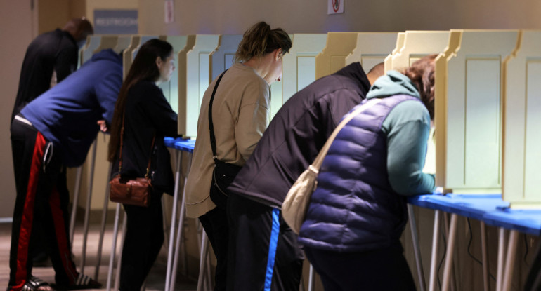 Elecciones en Estados Unidos. Foto: Reuters.