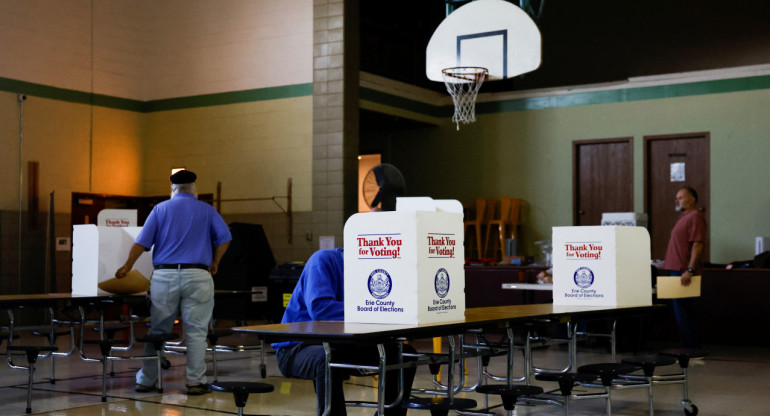 Elecciones en Estados Unidos. Foto: Reuters.