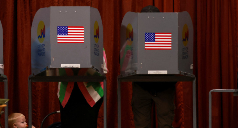 Elecciones en Estados Unidos. Foto: Reuters.