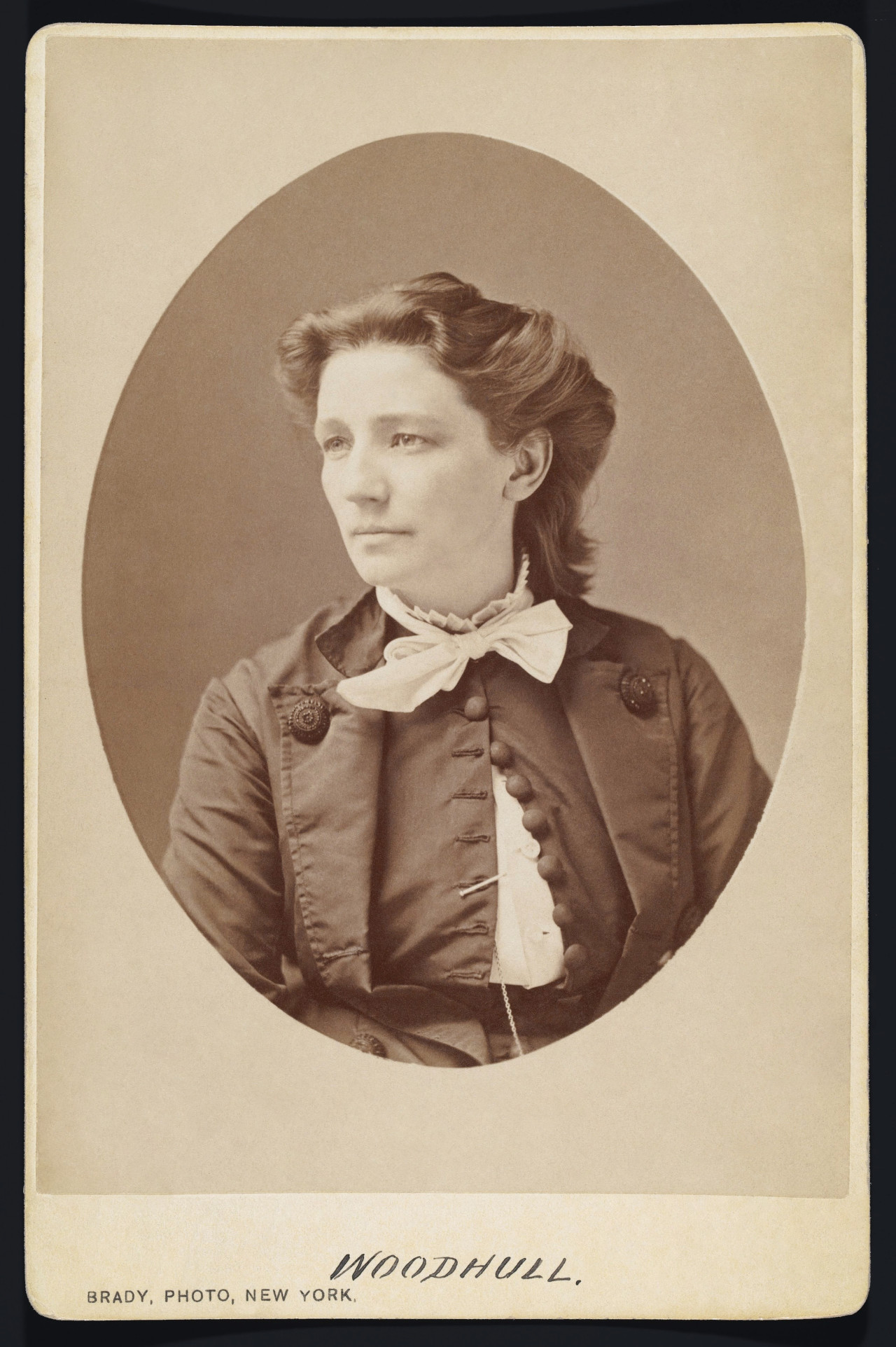 Victoria Woodhull, la primera mujer en presentar su candidatura en Estados Unidos. Foto: Wikipedia.