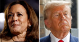 Kamala Harris y Donald Trump, elecciones en Estados Unidos. Foto: Reuters.