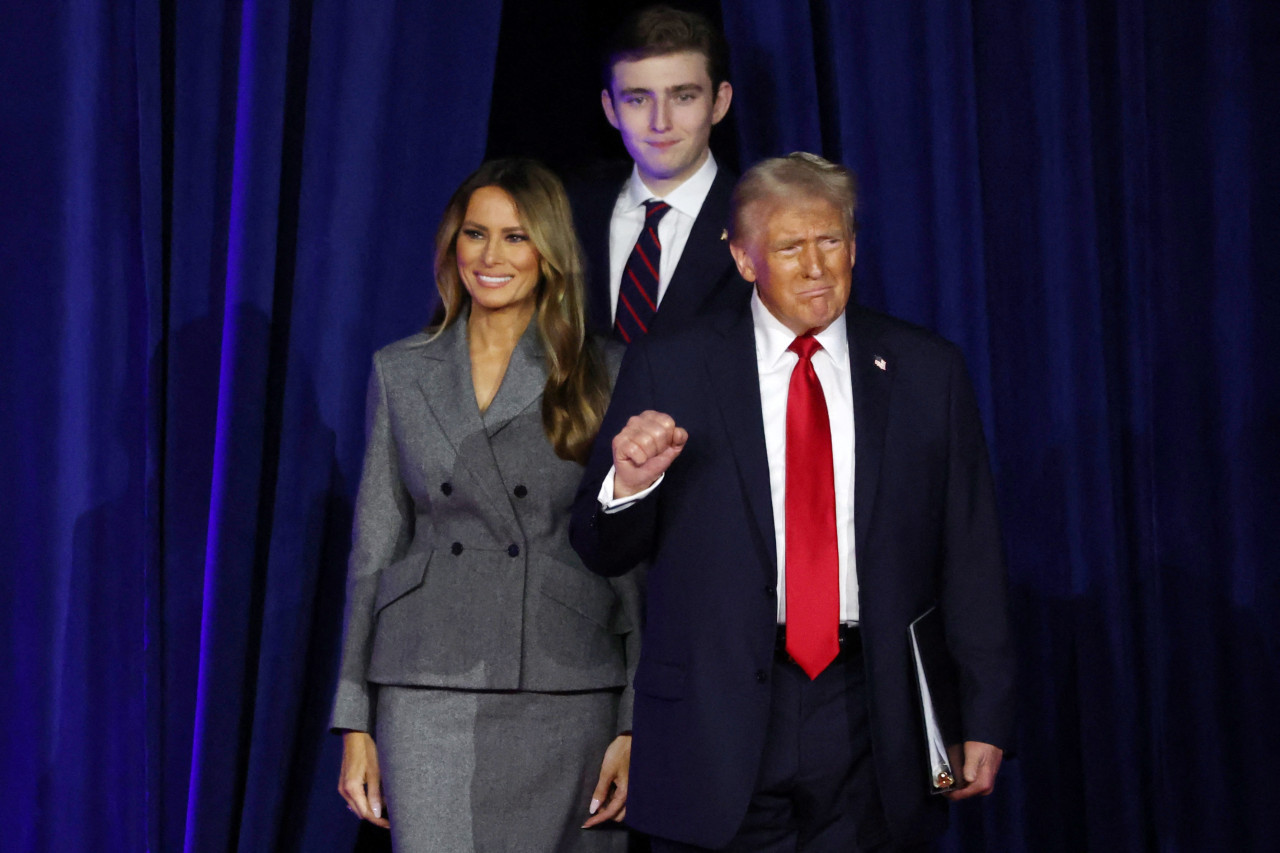 Donald Trump y Melania Trump. Foto: Reuters.