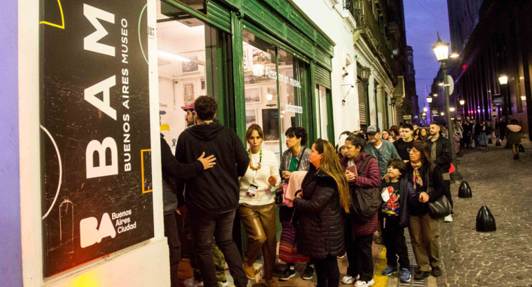 Noche de los Museos. Foto: Gobierno de la Ciudad