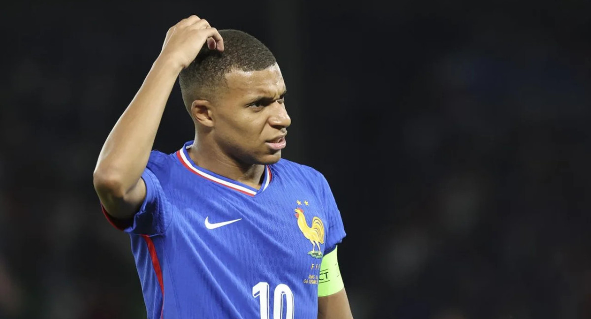 Kylian Mbappé no fue convocado a la Selección de Francia. Foto: NA.