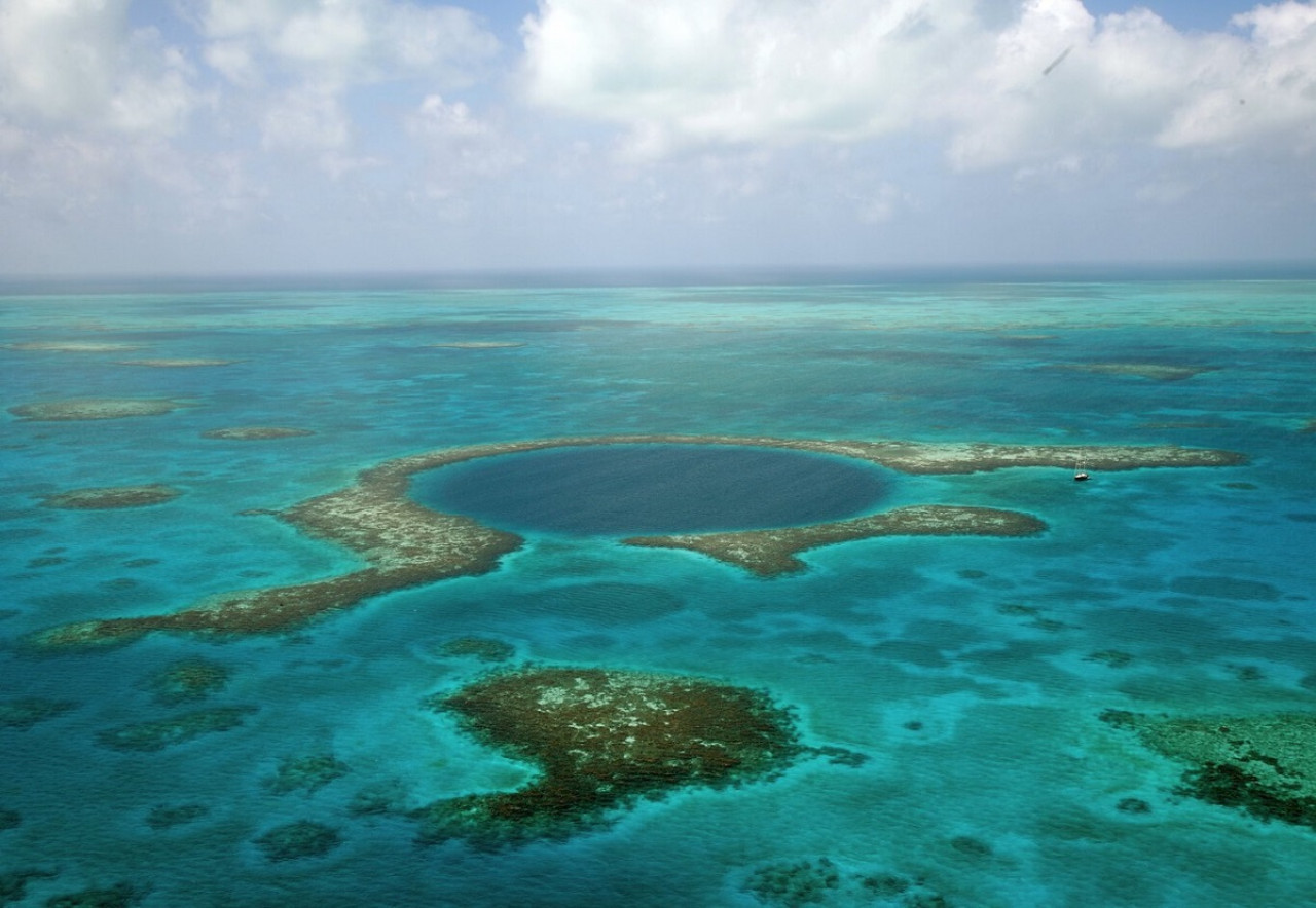 Gran Agujero Azul, de Belice. Foto. Unsplash.