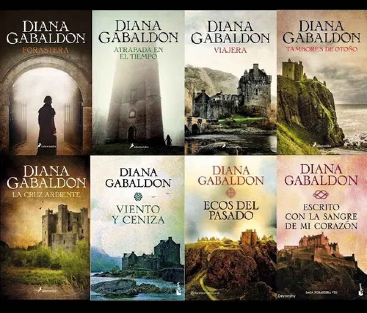 Todos los libros de Outlander