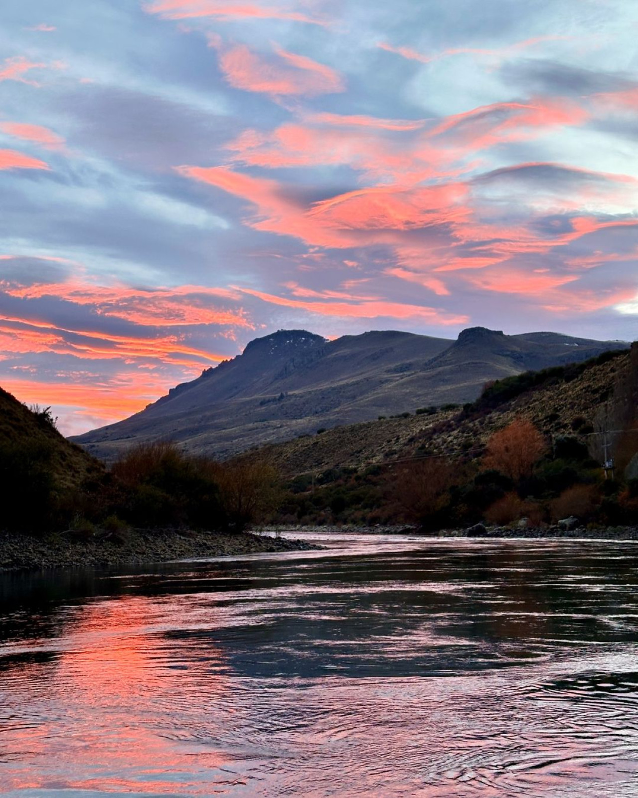 Dina Huapi, Patagonia. Foto Instagram @turismodinahuapi