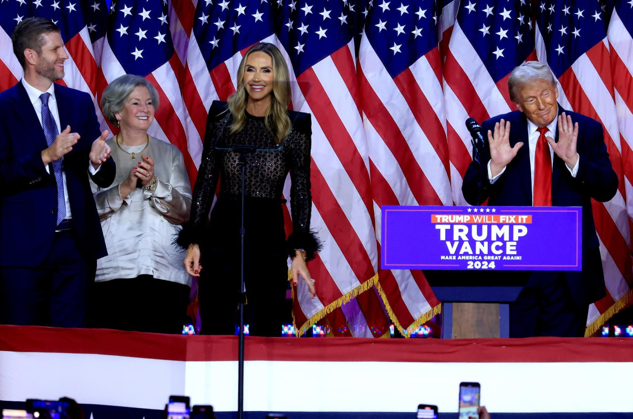 Susie Wiles y Donald Trump. Foto: EFE.