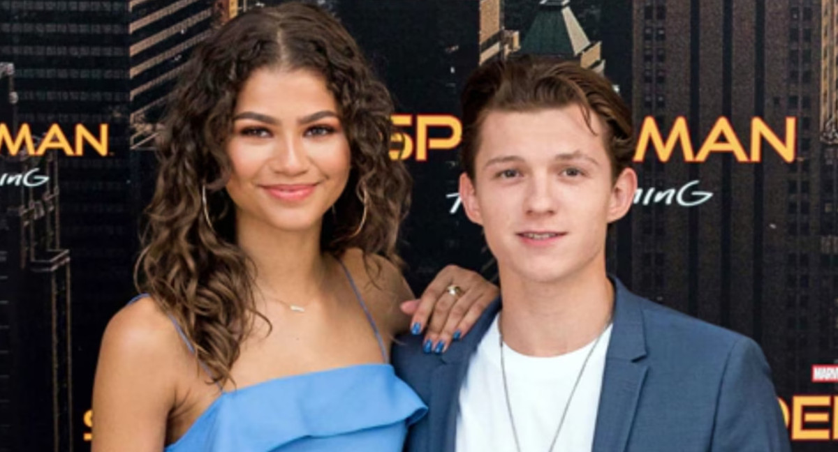 Zendaya y Tom Holland. Foto: Reuters