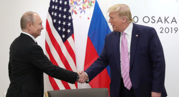 Donald Trump y Vladimir Putin. Foto: Reuters.