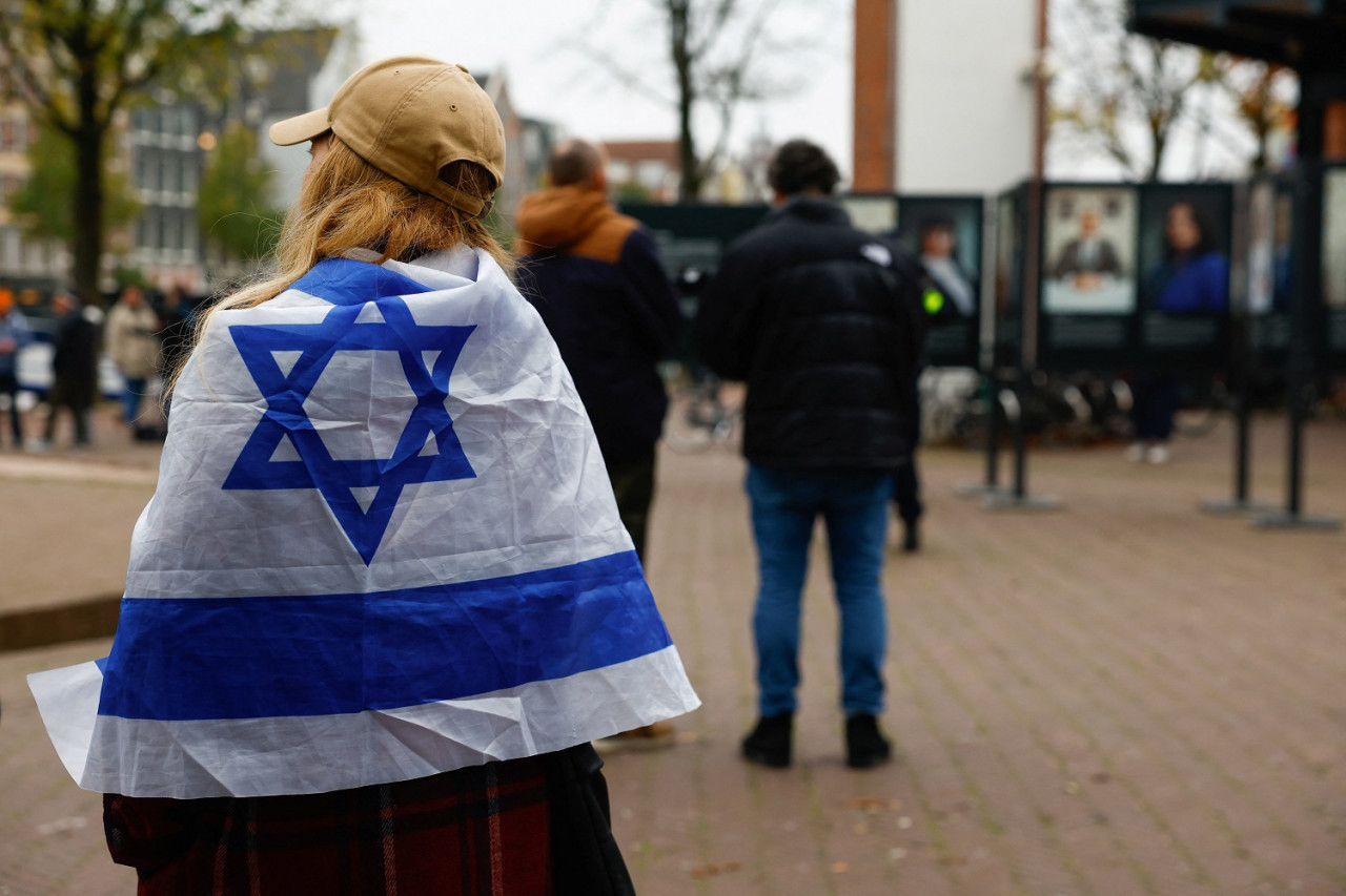 Hinchas de Israel. Foto: Reuters