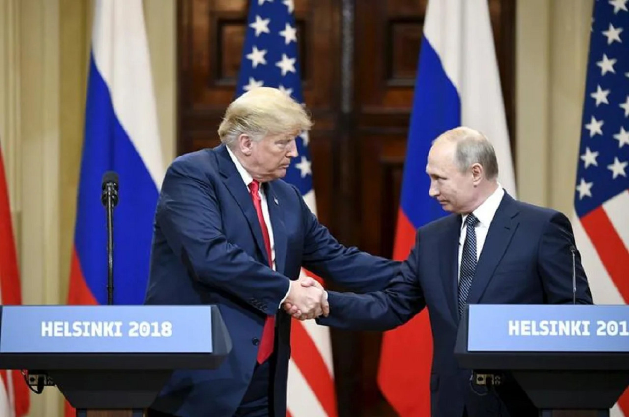 Donald Trump y Vladimir Putin. Foto: Agencia Noticias Argentinas/Xinhua