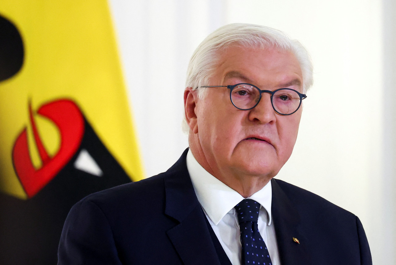 Frank-Walter Steinmeier, presidente de Alemania. Foto: Reuters.