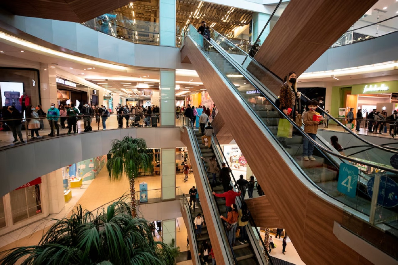 Shopping de Chile. Foto: EFE.