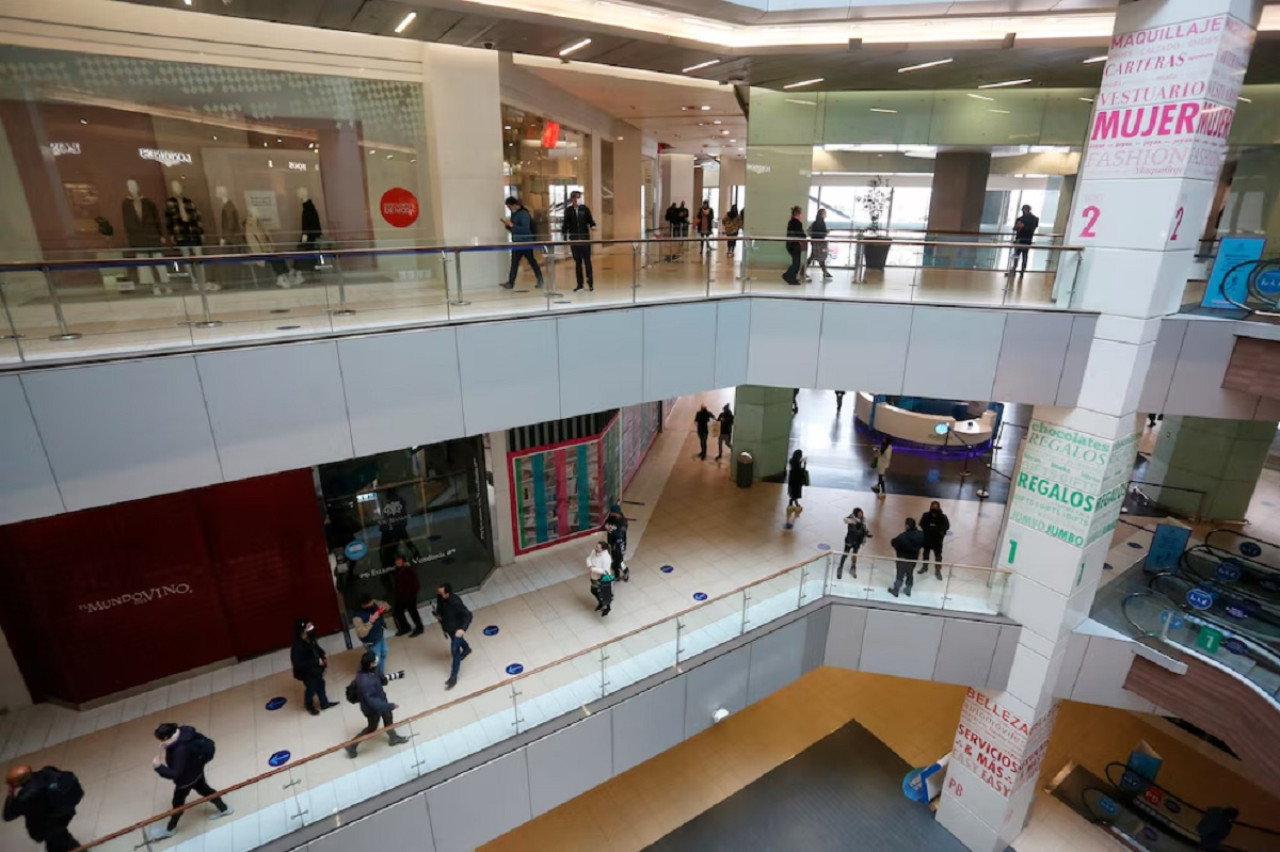 Shopping de Chile. Foto: EFE.