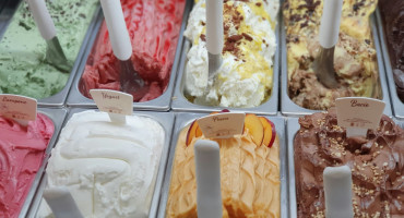 Helado; heladerías. Foto: Unsplash.