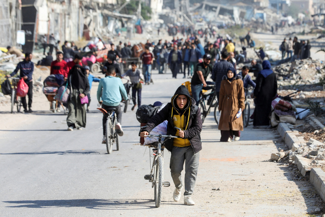 Crisis humanitaria en la Franja de Gaza. Foto: Reuters.