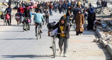 Crisis humanitaria en la Franja de Gaza. Foto: Reuters.