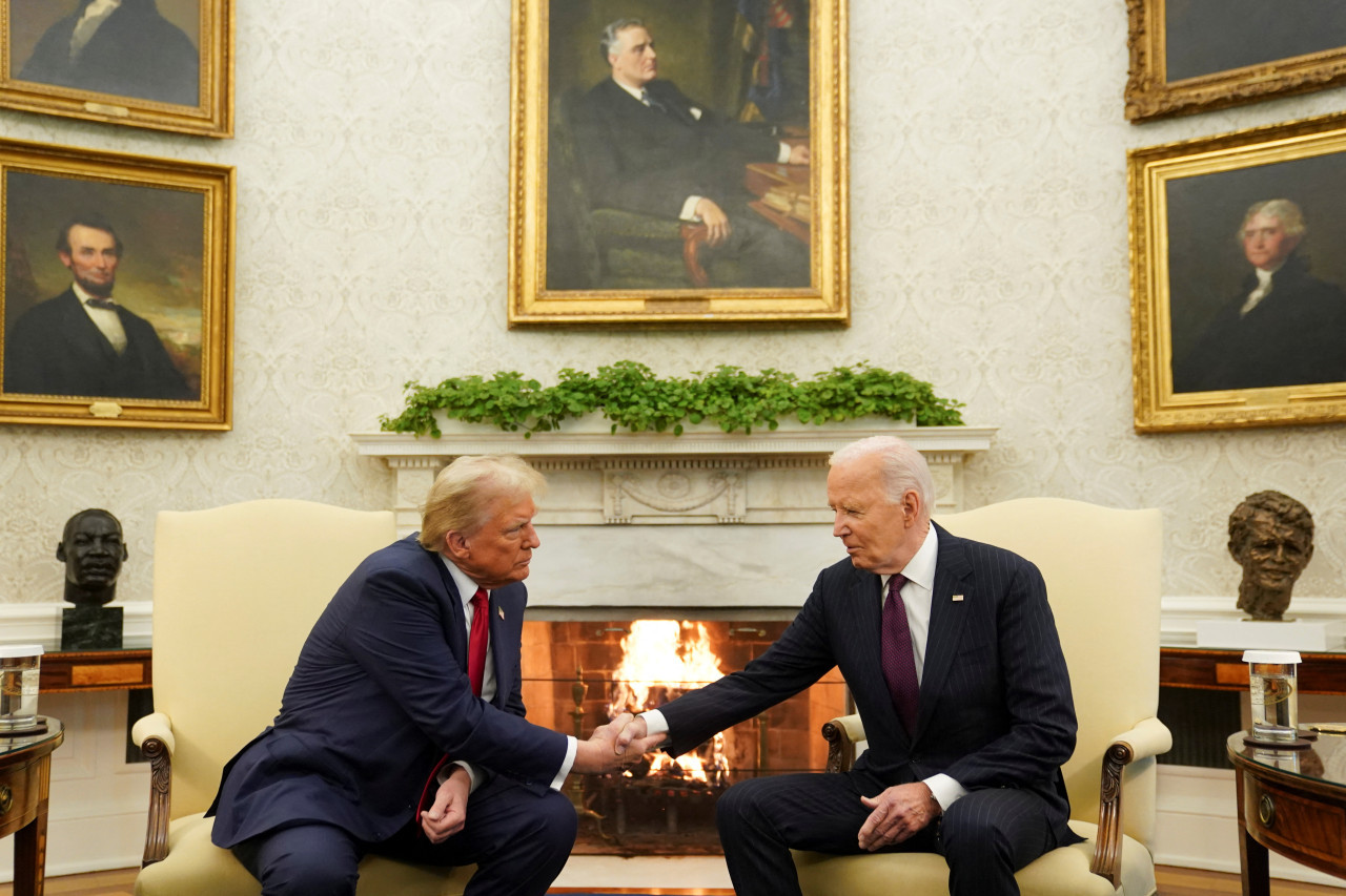 Joe Biden y Donald Trump. Foto: Reuters.