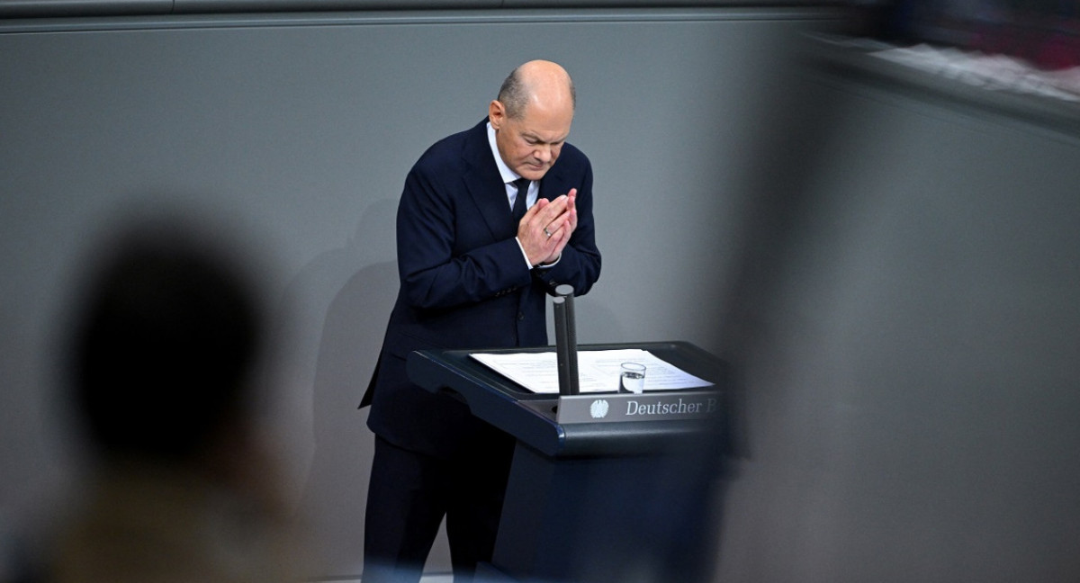 Olaf Scholz, canciller de Alemania. Foto: Reuters.