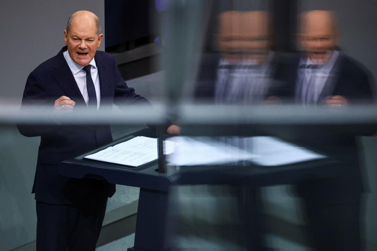 Olaf Scholz, canciller de Alemania. Foto: Reuters.