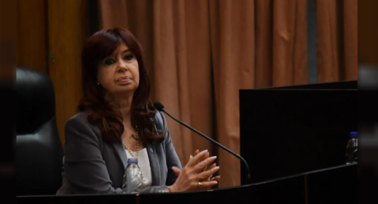 Cristina Fernández de Kirchner. Foto: NA.