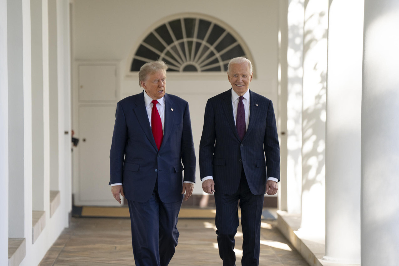 Donald Trump y Joe Biden. Foto: EFE.