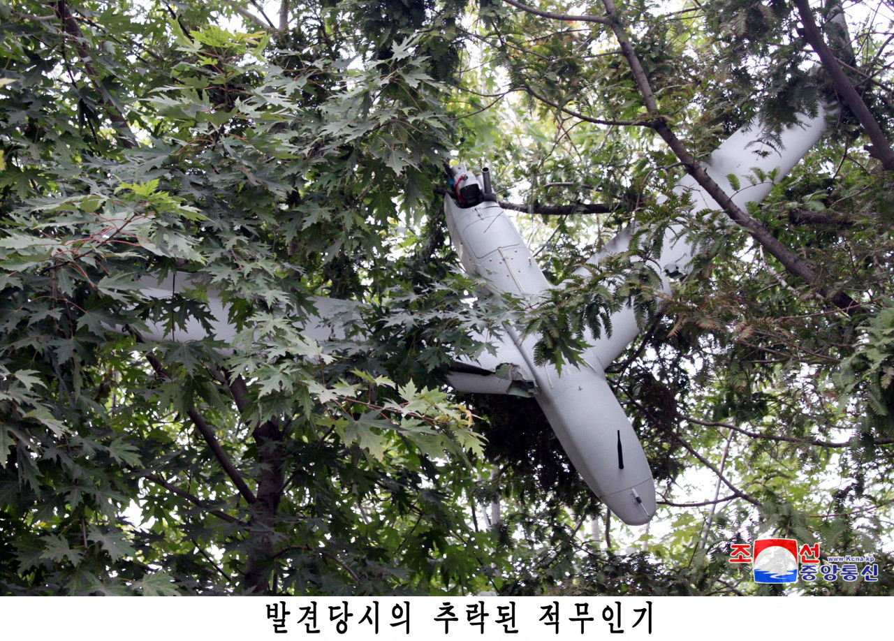 Pruebas de drones suicidas en Corea del Norte. Foto: Reuters.