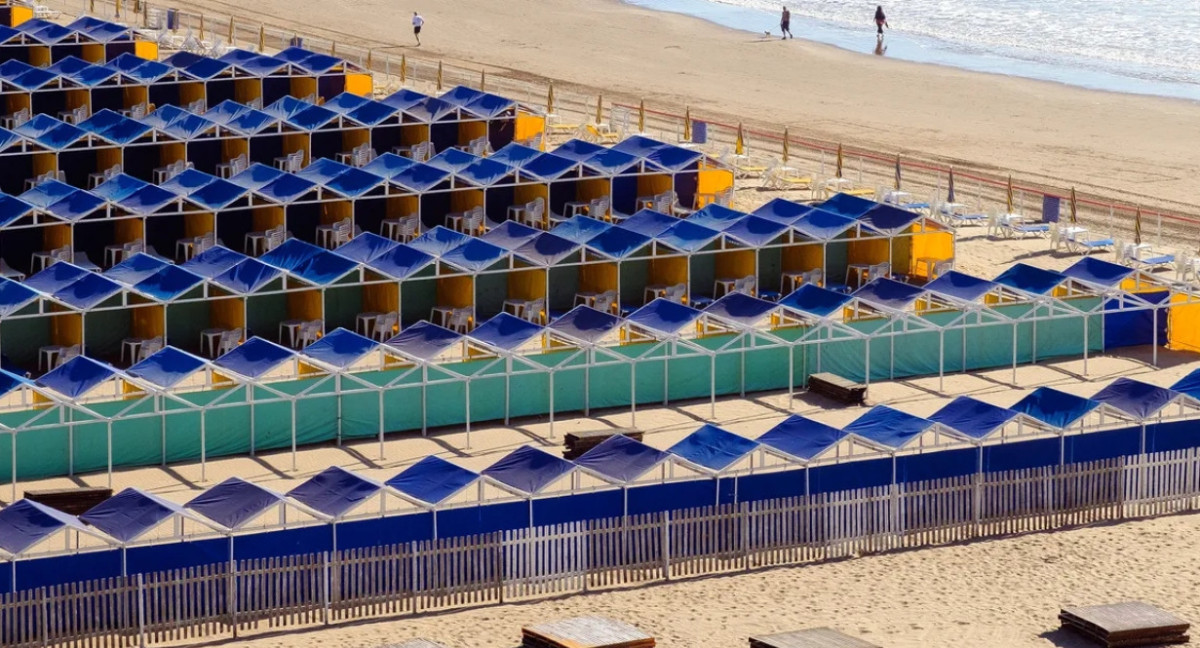 Carpas en Mar del Plata. Fuente: Turismo Mar del Plata