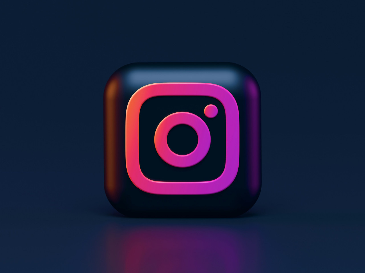 Instagram, logo. Foto: Unsplash.