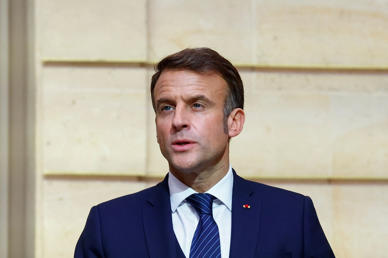 Emmanuel Macron, presidente de Francia. Foto: Reuters.