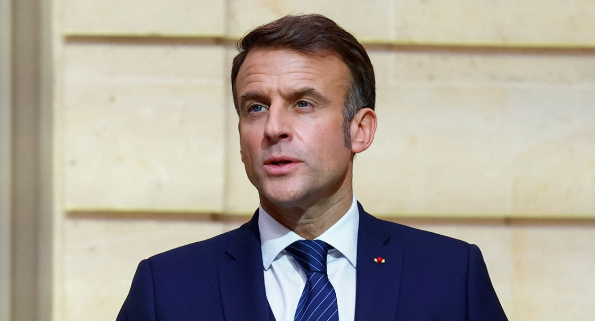 Emmanuel Macron, presidente de Francia. Foto: Reuters.