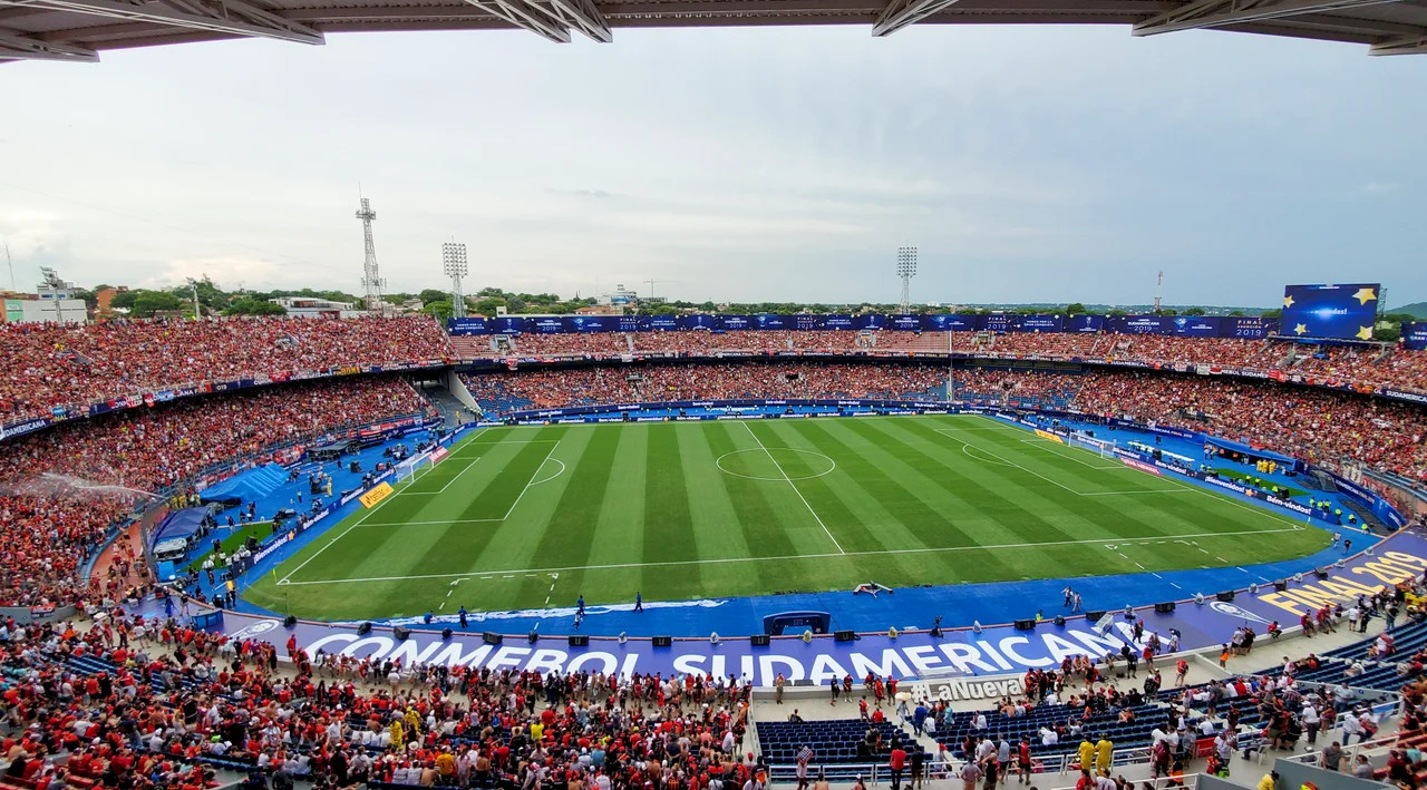 La final de la Copa Sudamericana se jugará en La Nueva Olla, en Paraguay. Foto: NA