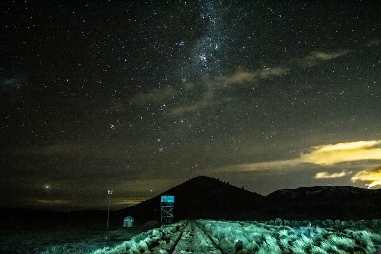 Astroturismo en Costa Sierra Grande, Río Negro. Foto: Río Negro Turismo.