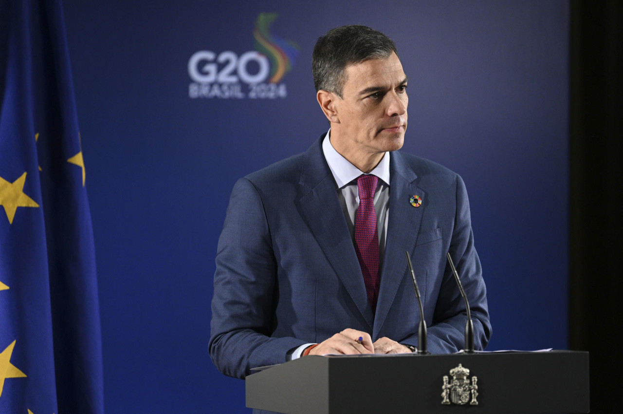 Pedro Sánchez, presidente de España. Foto: EFE.