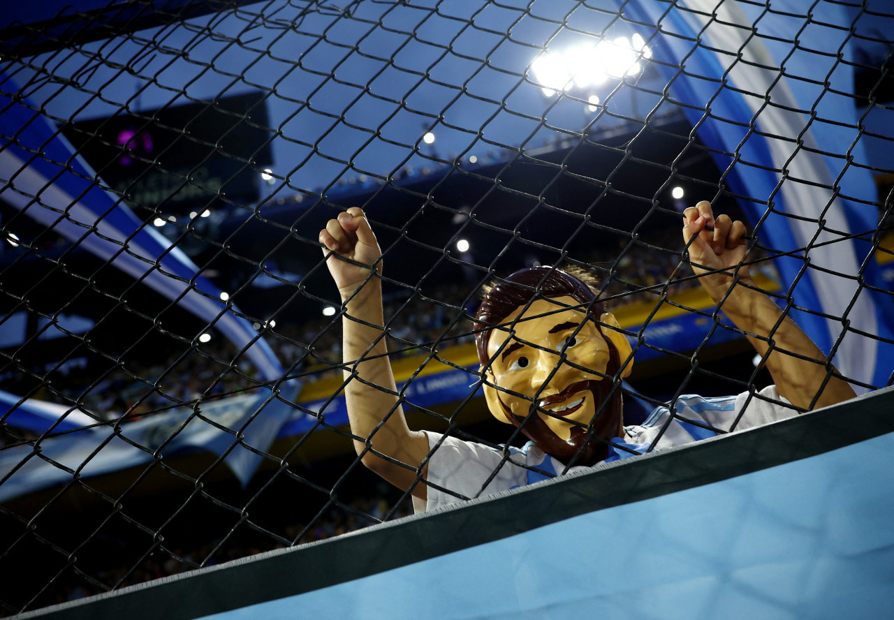 La Selección argentina recibe a Perú. Foto: Reuters.