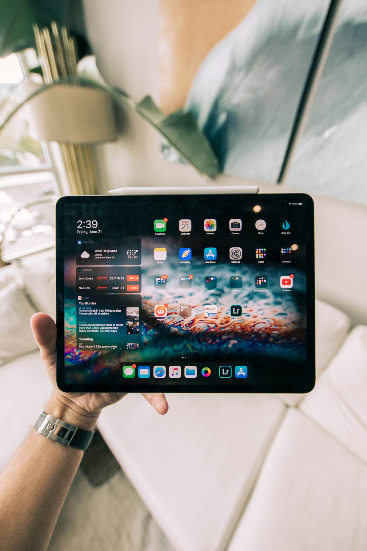 Tablet, Apple. Foto: Unsplash.